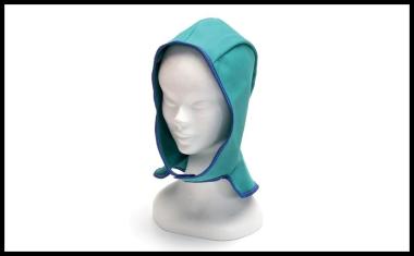 Cuffia in cotone ignifugo con lunetta per saldator